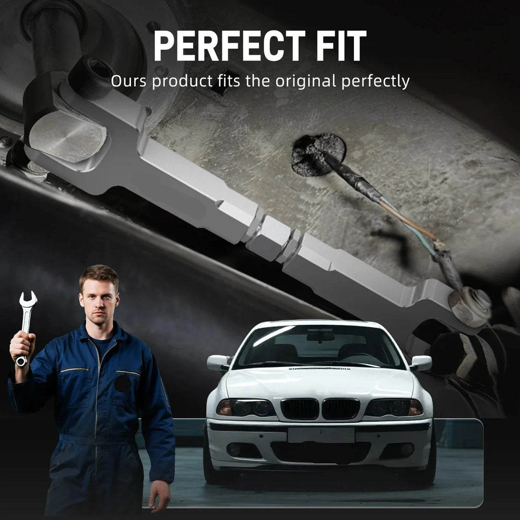BMW E46 Adjustable DSSR Short Shifter Kit with Selector Rod Joint (Manual Transmission)