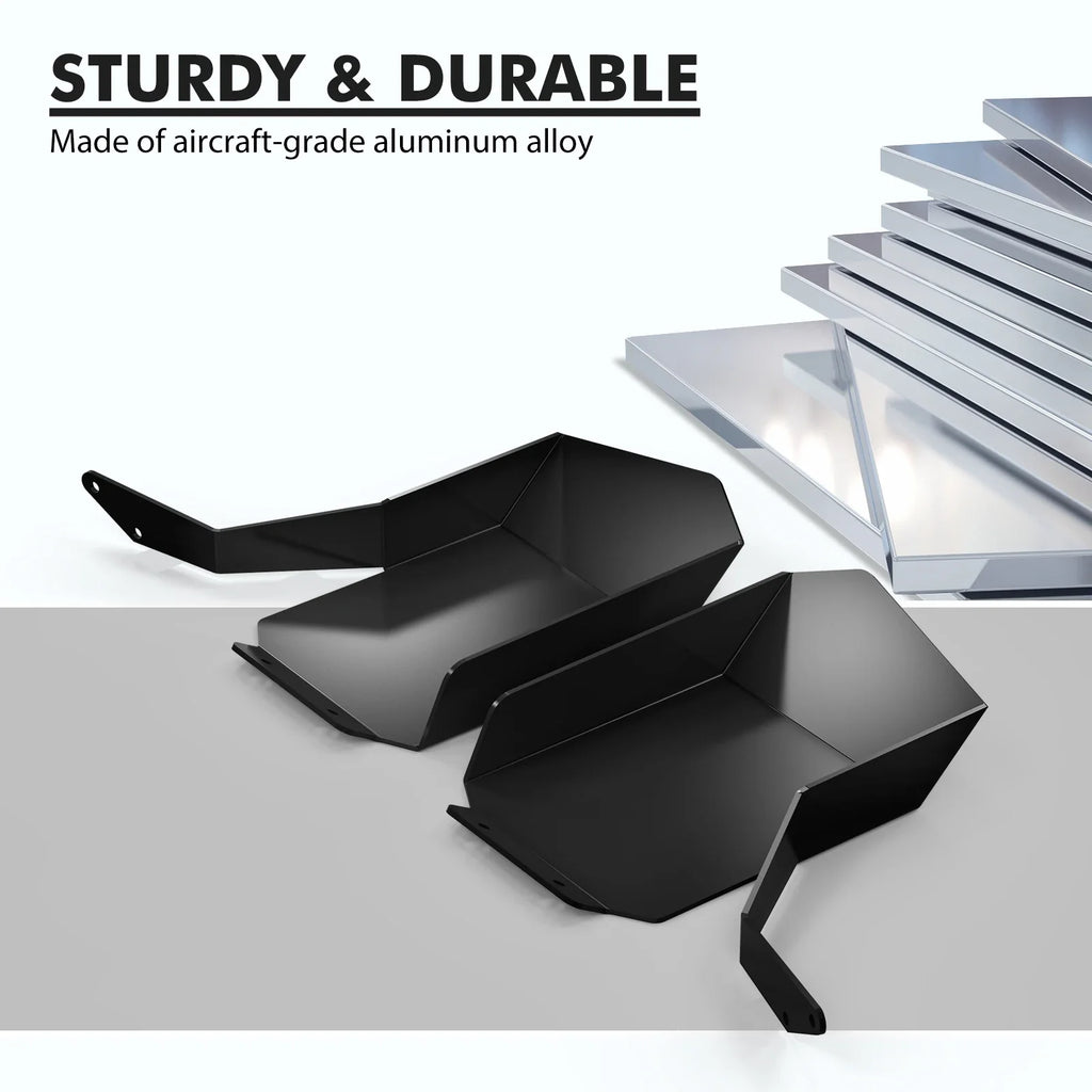 BMW 5 Series E60 / E61 / M5 Aluminium Air Induction Intake Scoops 2007 - 2010 (Pair)