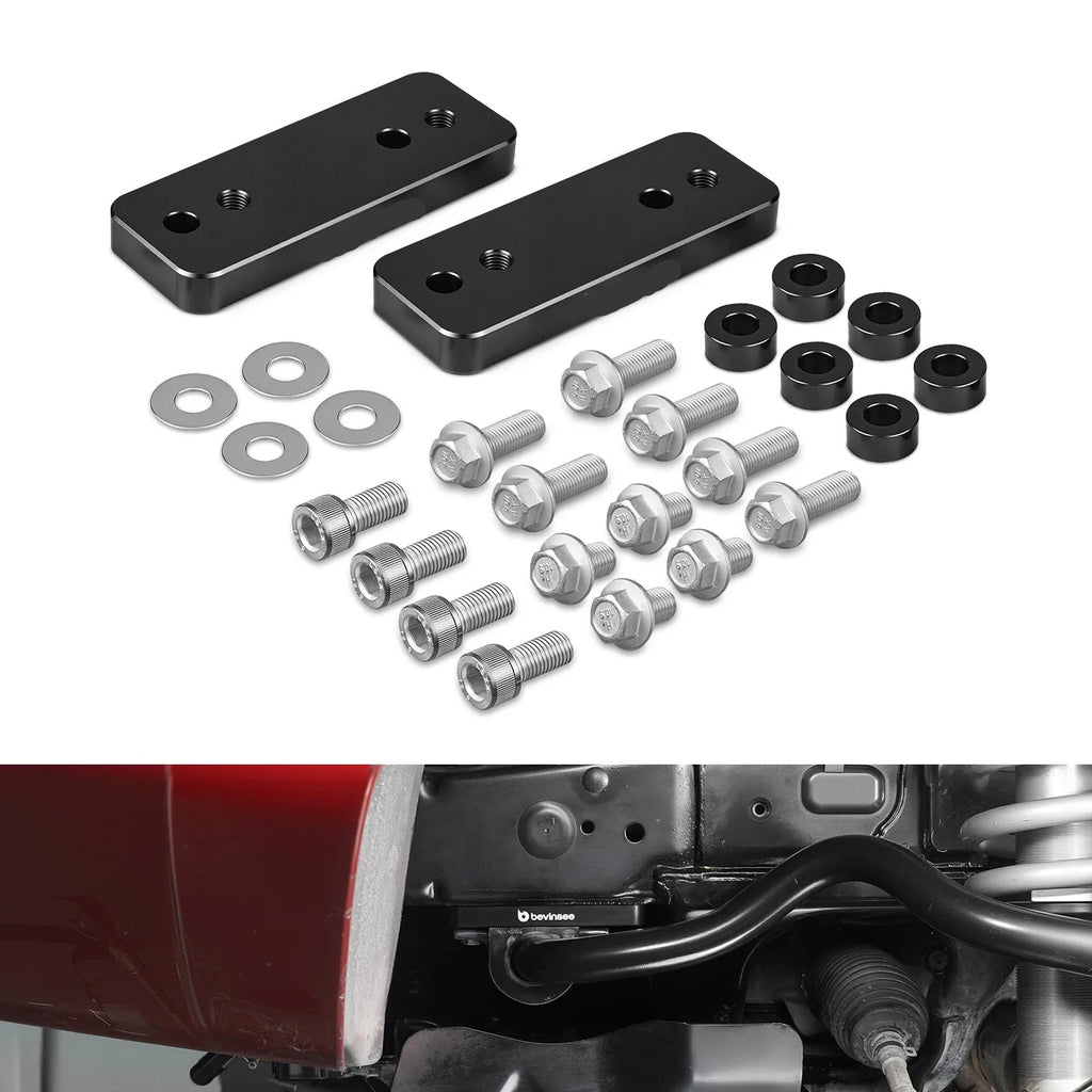 Toyota 4Runner & FJ Cruiser Billet Aluminium Front Sway Bar Relocation Kit for 2"+ Lift Setups 2010 - 2024 (Non-KDSS Models / Replaces 48824-60190)
