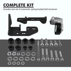 Chevrolet LS Gen 3 / Gen 4 Truck & SUV Passenger Side Low Mount A/C Compressor Bracket Kit for Sanden SD7B10 / 7176 Compressor (1999 - 2013)