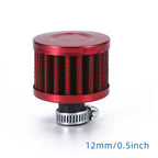 Universal Cone Cold Air Intake Filter (12mm / 25mm) – Reusable & Washable Performance Air Filter