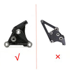 Honda Civic Si / CR-V / K-Swap K20 K24 Black Billet Aluminum K-Series Engine Block Bracket Passenger Side 2002 - 2006