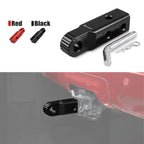 Universal 2" Hitch Receiver Billet Aluminum D-Ring Shackle Mount & Tow Link for Off-Road Recovery (Toyota 4Runner / Tacoma / Tundra / Universal 2" Receiver Applications / Replaces 51909-35011)