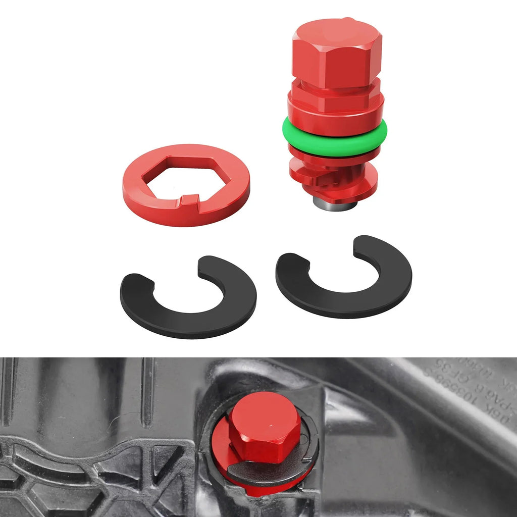 VW Golf 7 / 7.5 GTI R, Audi A3 / S3 8V, SEAT Leon MK3 & Skoda Octavia 3 Magnetic Engine Oil Sump Drain Plug for Early EA888.3 (2013 - 2015)
