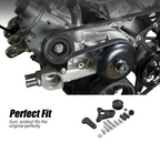 GM LS Truck / SUV Billet Aluminum Manual Belt Tensioner with Pulley for 4.8L / 5.3L / 6.0L / 6.2L Vortec Engines (Gen III / Gen IV / Hummer H2 / H3 / Replaces 12554027 / 12580162 / 12609719)
