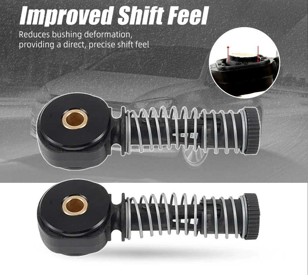 VW Golf MK7 / Jetta / Passat / Beetle / EOS / CC & Audi A3 / Q3 / TT Manual Transmission Billet Aluminium Shifter Bushing Kit (10mm Pin)