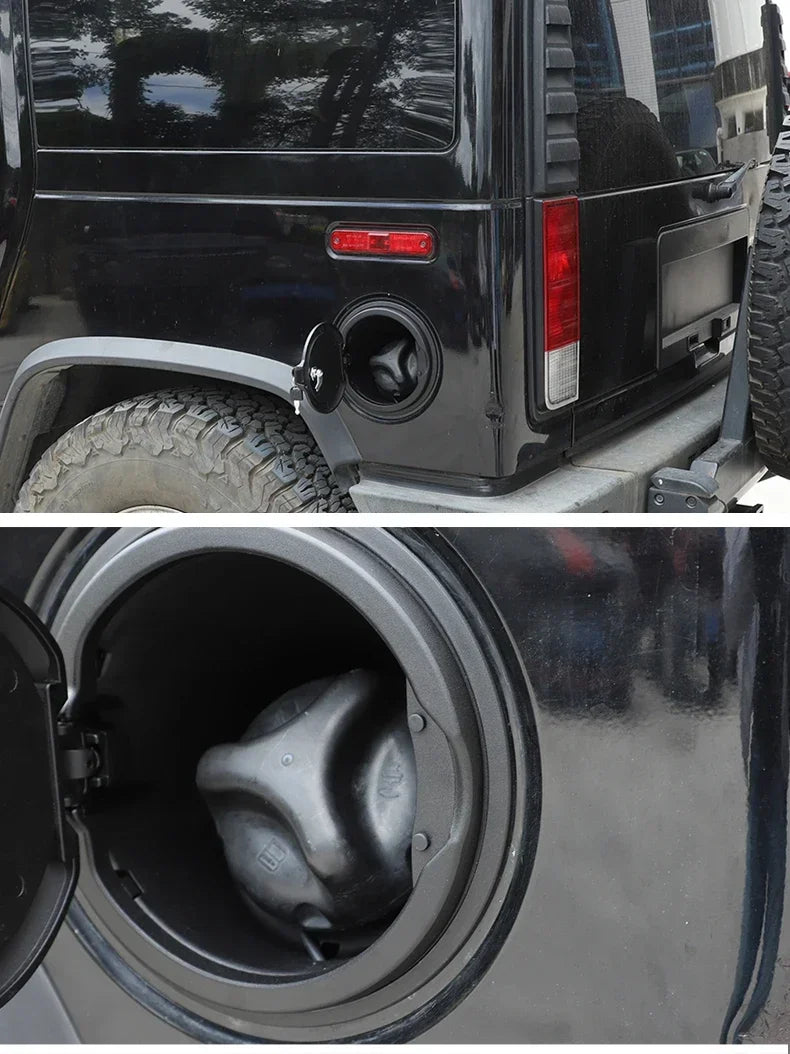 Hummer H2 ABS & Aluminium Alloy Anti-Theft Fuel Tank Cap Cover 2003 - 2009