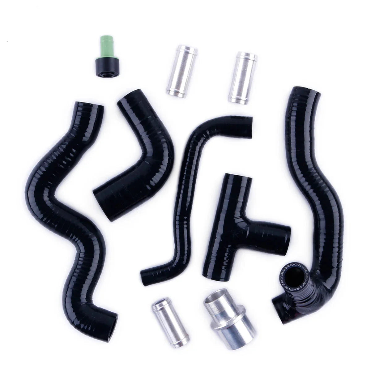 VW Golf MK4 / Jetta MK4 / Bora & Audi A3 8L 1.8T AUM / AUQ Silicone Crankcase Breather Hose Kit 1998 - 2006 (5-Piece Set)