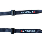 Universal Black 4 Point Buckle Racing Seat Belt Harness Nylon