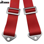 Universal Red 2" 6th Cam-lock Seat Belt Harness Nylon