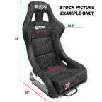 Purple Bull Boost Adjustable Racing Lowered Ultra Max Bucket Seat with Slider Rails - Bull Boost Performance