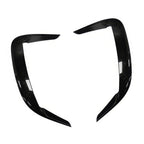 2015-2023 Dodge Charger IKON2 Style Side Fin Vents Gloss Black ABS
