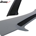2015-2021 Ford Mustang GT350 Style Unpainted Side Fender Scoops PP