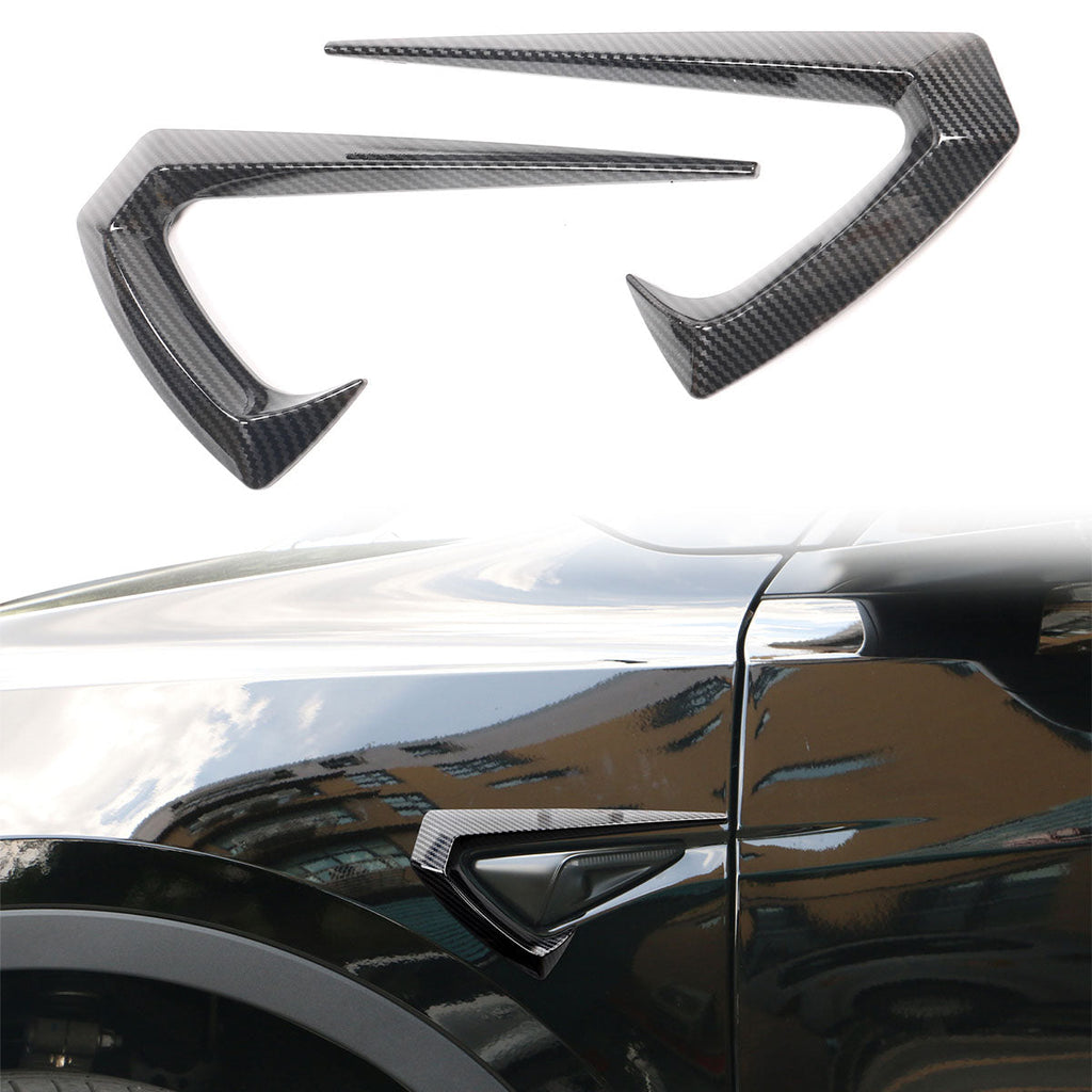 2020-2023 Tesla Model Y Side Fender Camera Vent Trim ABS Plastic