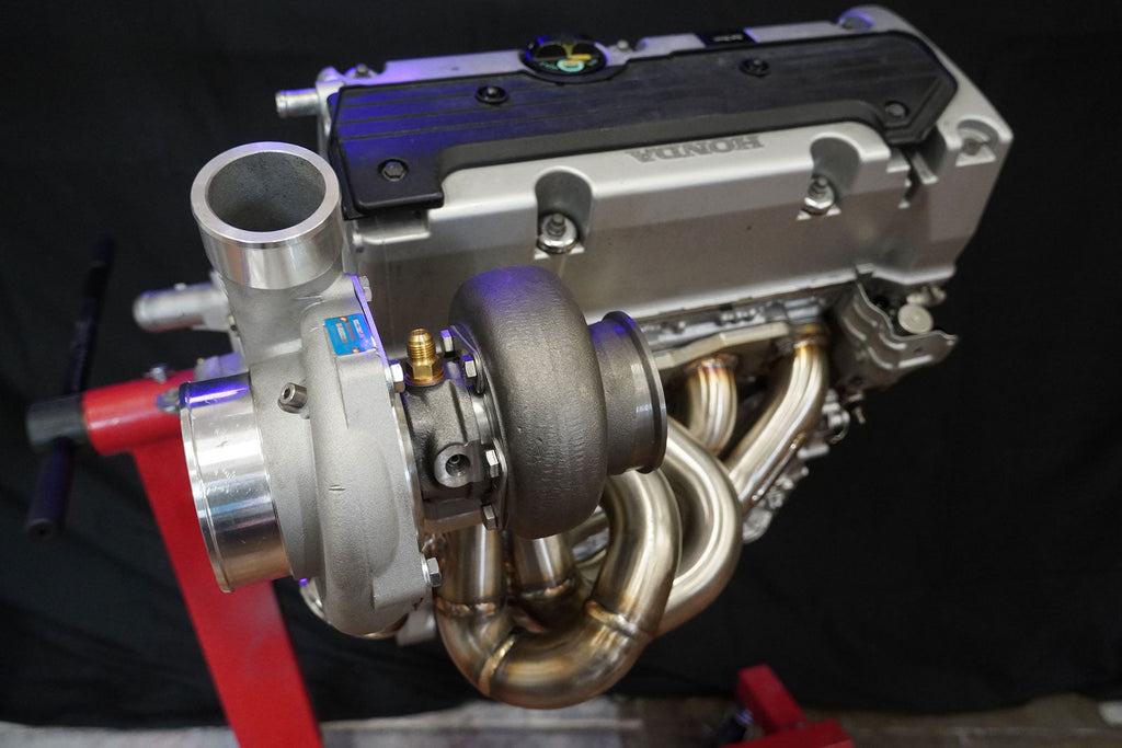K Series Top Mount Manifold K20 K24 T4 K Swap Honda Acura EG EK Civic Integra DC2 RSX EP3 - Bull Boost Performance