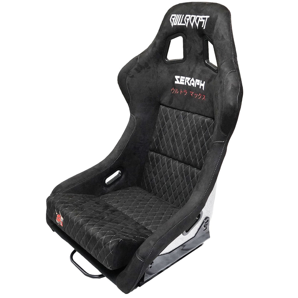 Bull Boost Adjustable Racing Lowered Ultra Max Bucket Seat w/ Seat Rails - Bull Boost Performance