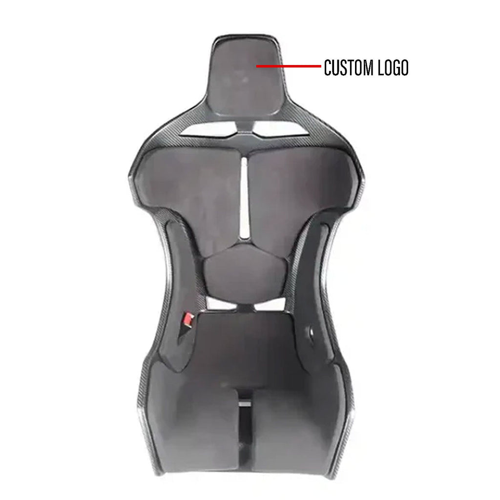 Senna Style Dry Carbon Fiber Racing Seats for McLaren 570S 570GT 600LT 720S P1 MP412C - Bull Boost Performance