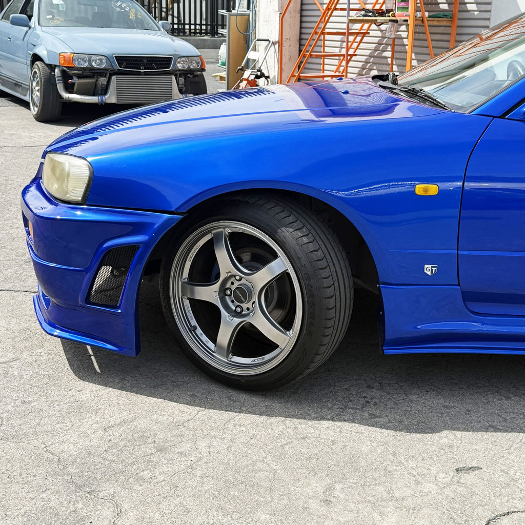 2000 Nissan Bayside Blue Skyline HR34 GT - Bull Boost Performance