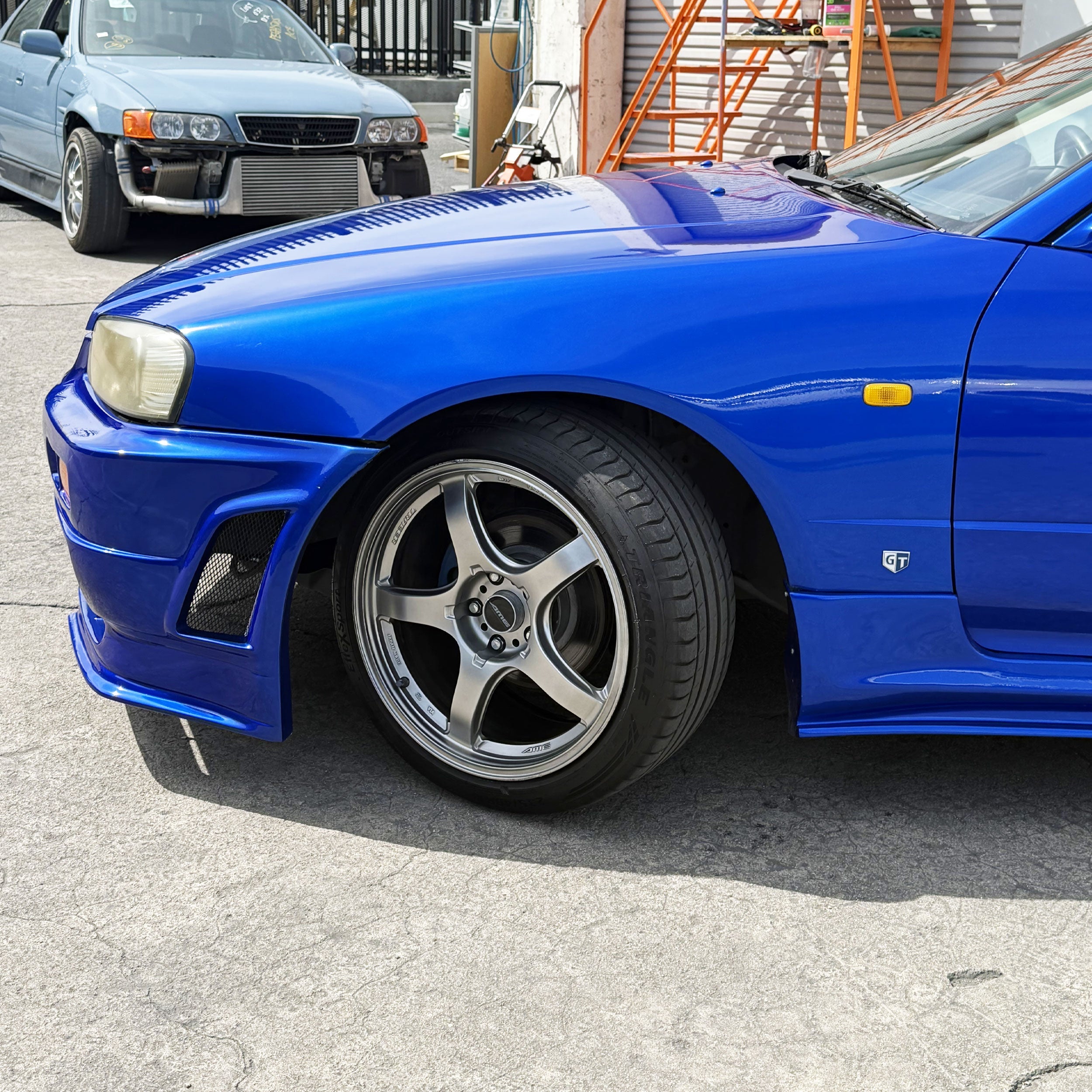 2000 Nissan Bayside Blue Skyline HR34 GT - Bull Boost Performance
