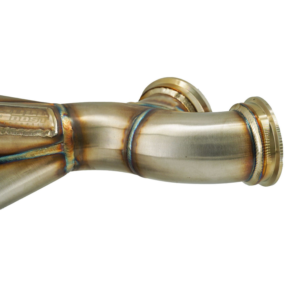V Band Sidewinder Priority Turbo Manifold K-Series K20 K24 06-11 8th Gen EP3 Civic Si Type R - Bull Boost Performance