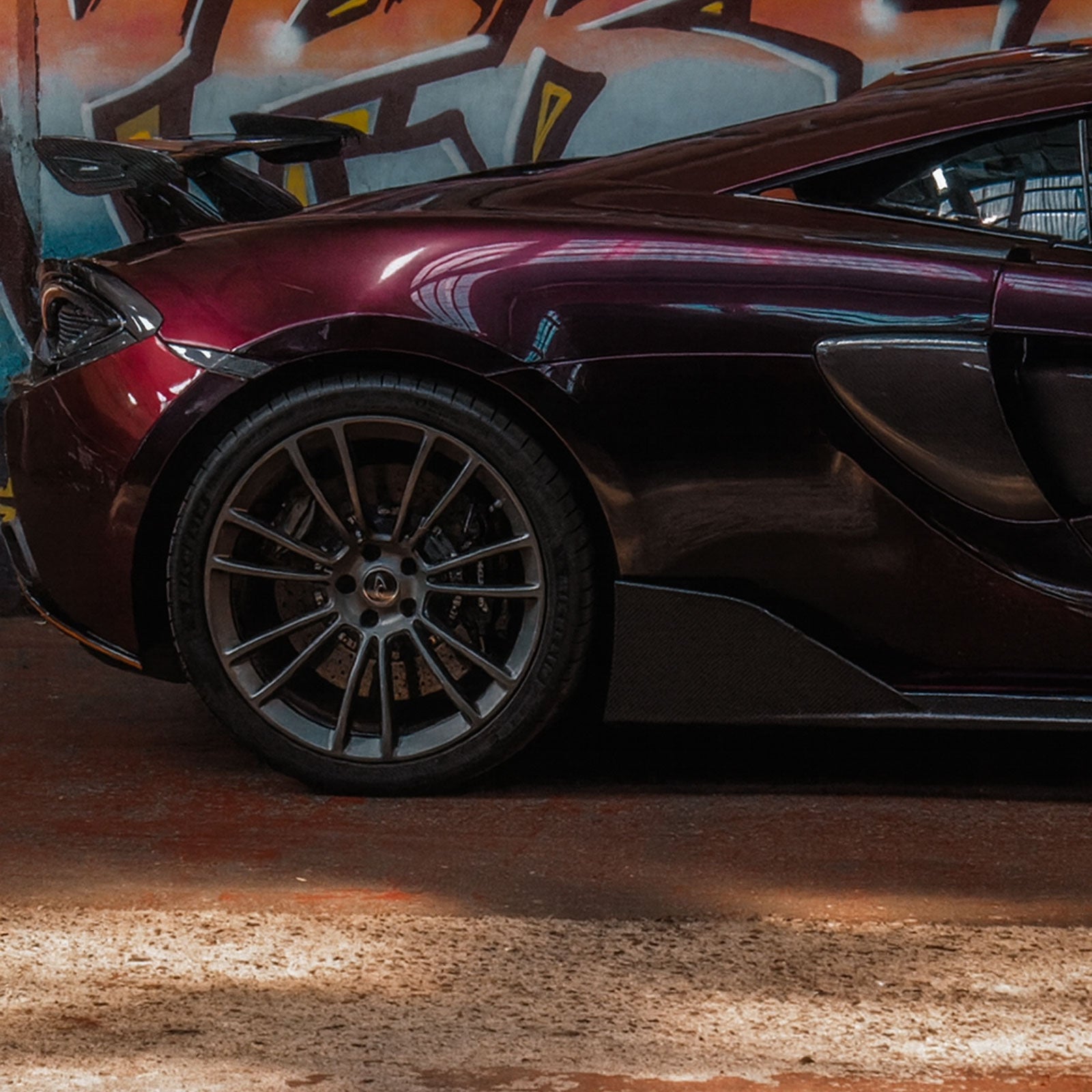 600LT Style Carbon Fiber Side Skirts for McLaren 570S 570GT - Bull Boost Performance
