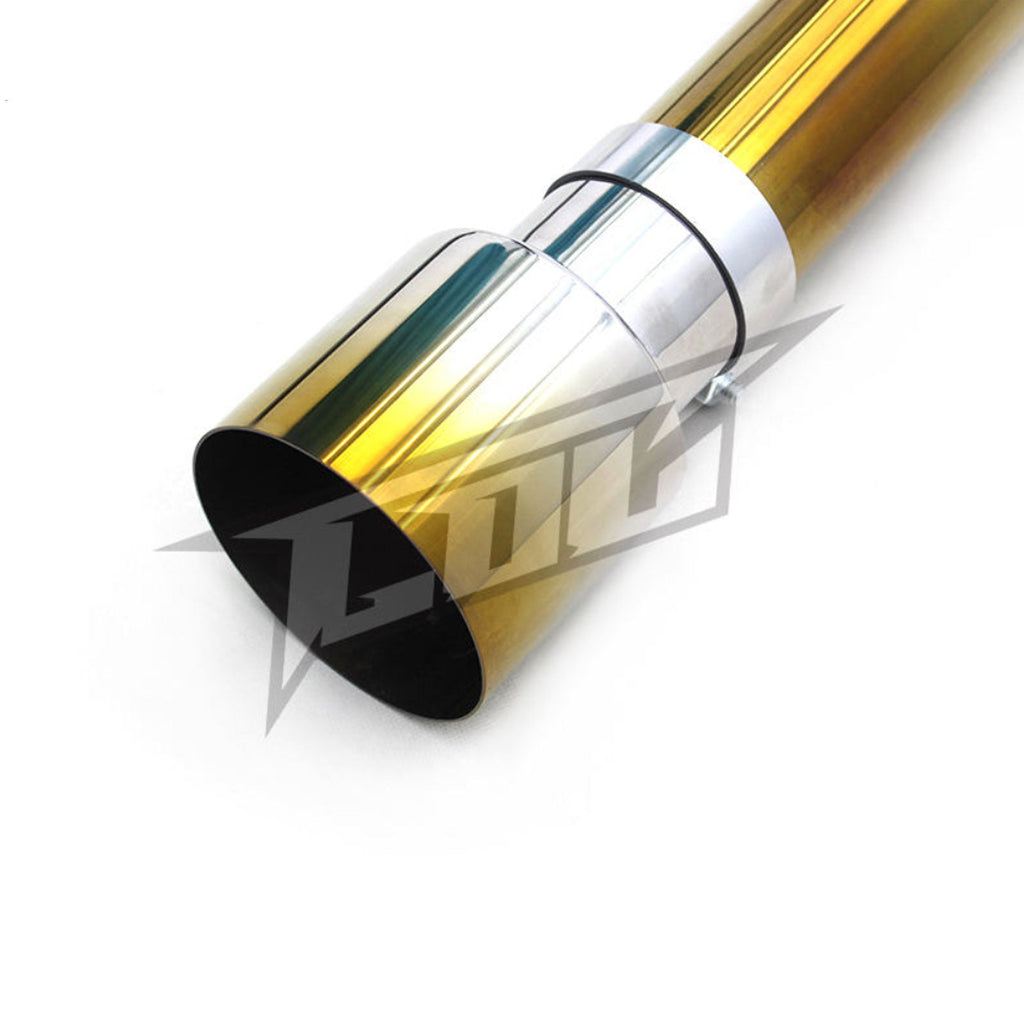 Titanium High Flow Single Exhaust Pipe for Toyota Supra A90 A91 3.0T B58 - Bull Boost Performance