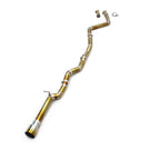 Titanium High Flow Single Exhaust Pipe for Toyota Supra A90 A91 3.0T B58 - Bull Boost Performance