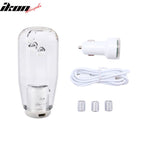 Universal LED RGB Shift Knob 10mm Transparent Bubble W Thread Adapters