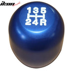 Blue M12X1.75MM Thread MT Manual T-R Gear Racing Shift Knob 5 Speed