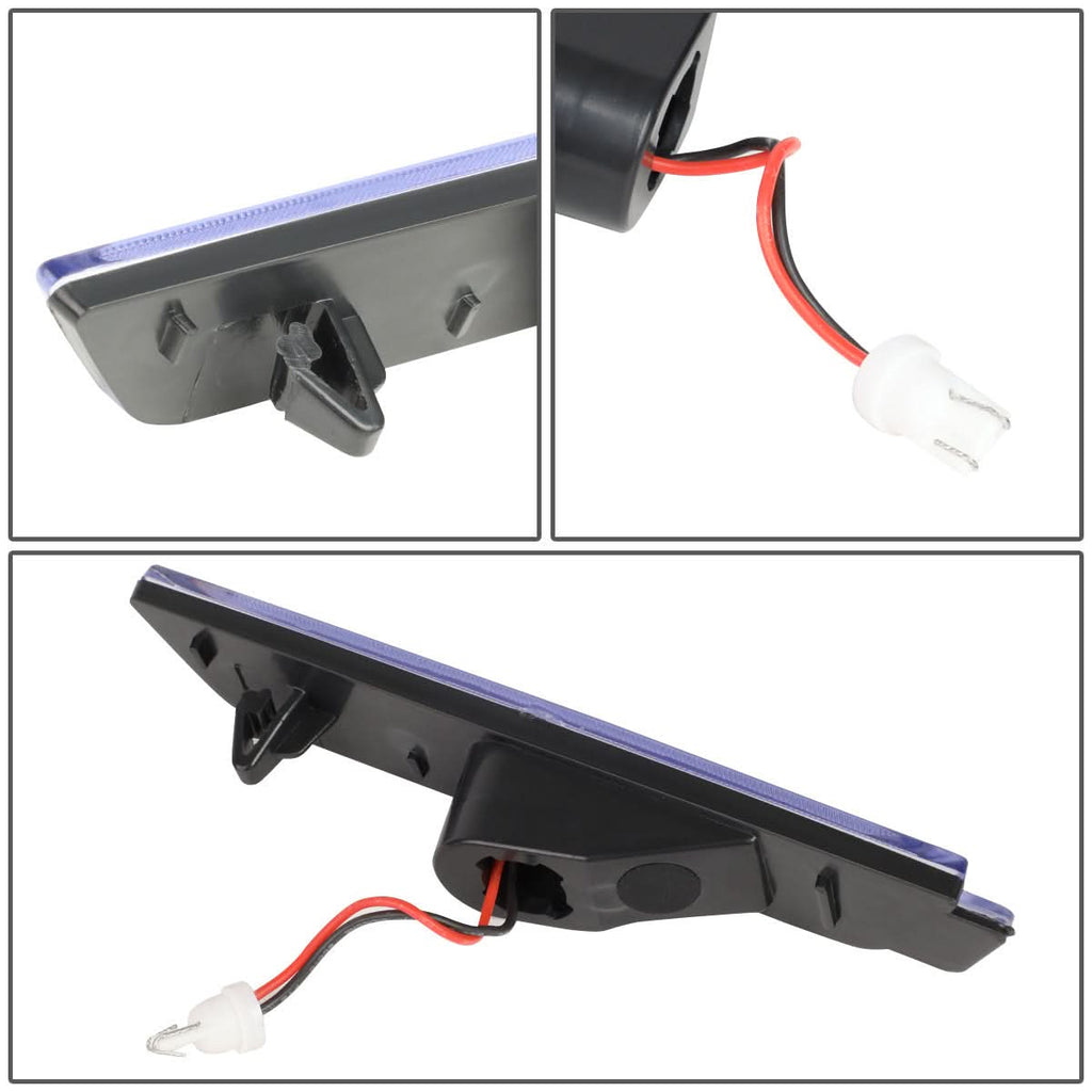 2010-2015 Chevrolet Camaro Chrome Side Marker Set Front & Rear