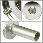 4.5" Round Burnt Muffler Silencer - Exhaust Performance