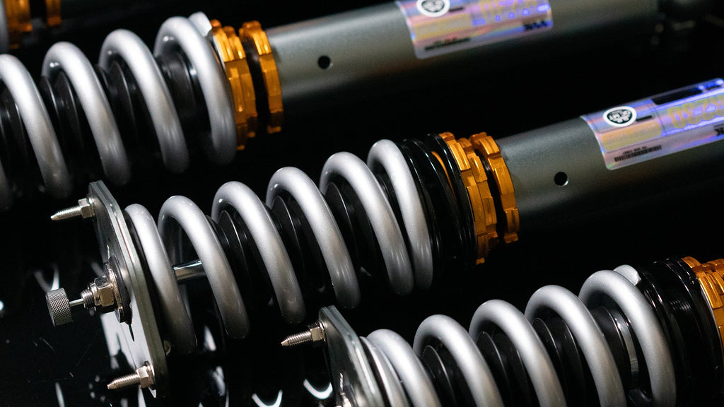 Mercedes SL500 R230 Coilover Conversion Kit with Adjustable Sway Bars and Power Steering By SLR Speed