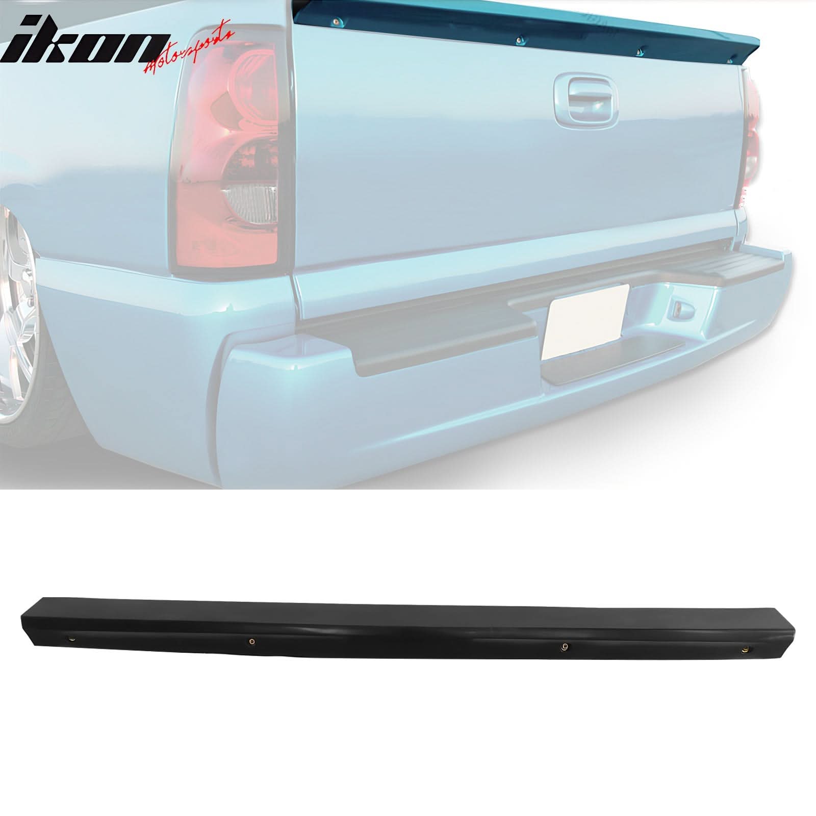 2007-2014 Chevrolet Silverado Tailgate Molding Cap Spoiler Cover PU