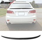 2006-2013 Lexus IS250 IS350 Sedan SP Style Black Trunk Spoiler Wing PU
