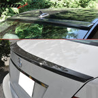 Fits 08-14 C-Class W204 CF OE Roof Wing & D Type Trunk Spoiler