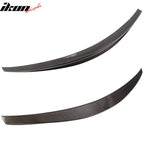 Fits 08-14 C-Class W204 CF OE Roof Wing & D Type Trunk Spoiler