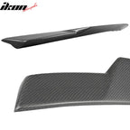 2008-2014 Mercedes Benz W204 Sedan V Matte Carbon Fiber Trunk Spoiler