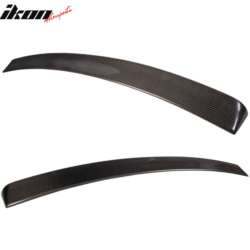 2010-2016 Benz E-Class W212 Sedan OEM Style Roof Spoiler Carbon Fiber