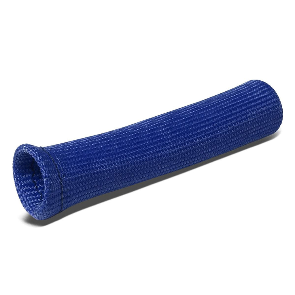 Spark Plug Heat Wrap Blanket - 6" Titanium/Silicone/Lava Rock - Blue