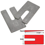 SPC Performance AL Shims 2.5X5X0.5 deg. (6)