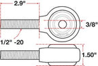 SPC Performance XAXIS Rod End Ball Joint