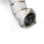 High Flow Catted 304 Stainless Exhaust Downpipe for Audi RS Q8 SQ8 4.0T - Bull Boost Performance