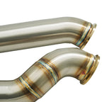SR20DET T3 T4 Twin Scroll 44mm Top Mount Turbo Manifold Kit S13 S14 S15 180SX 240SX - Bull Boost Performance