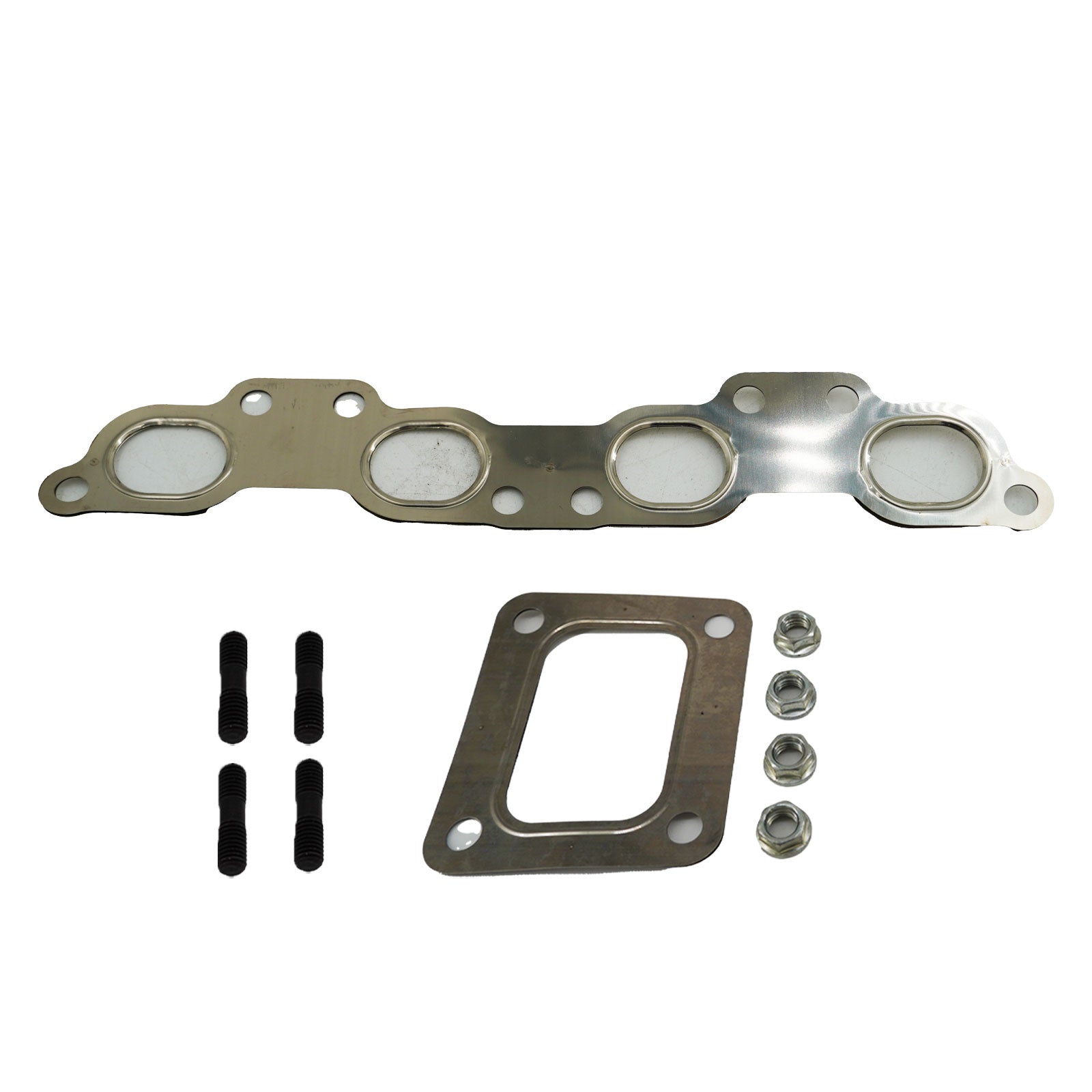 SR20DET T3 T4 Twin Scroll 44mm Top Mount Turbo Manifold Kit S13 S14 S15 180SX 240SX - Bull Boost Performance