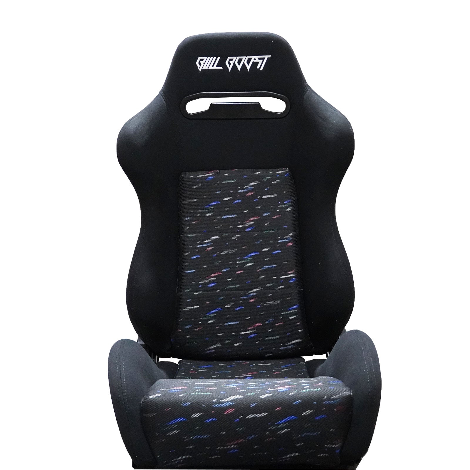 Bull Boost Adjustable Racing Lowered Ultra Max Bucket Seat w/ Seat Rails - Bull Boost Performance
