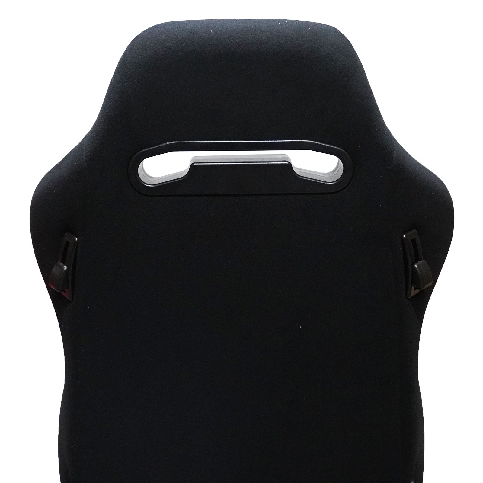 Adjustable Black Luxury Racing Lowered SR3 CONFETTI Style Velvet Seat w/ Sliders - Bull Boost Performance