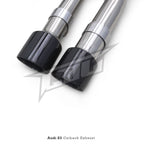 Stainless Valved Catback Exhaust System for Audi TT TTS RS 8J MK2 2.0T - Bull Boost Performance