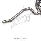 Stainless Valved Catback Exhaust System for Audi TT TTS 8S MK3 2.0T 8S 2015+ - Bull Boost Performance