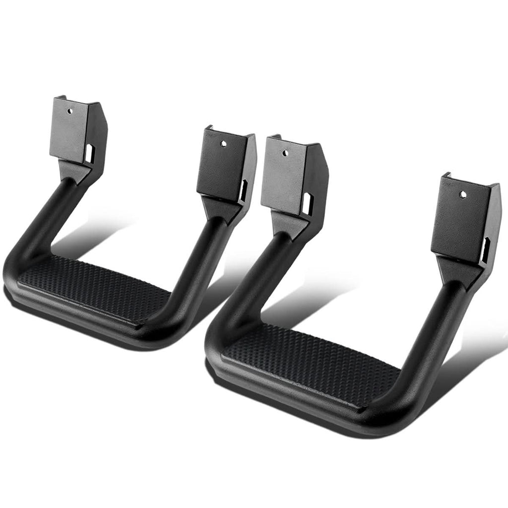 Aluminum Side Steps - 2 Piece Set - Black