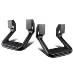 Aluminum Side Steps - 2 Piece Set - Black